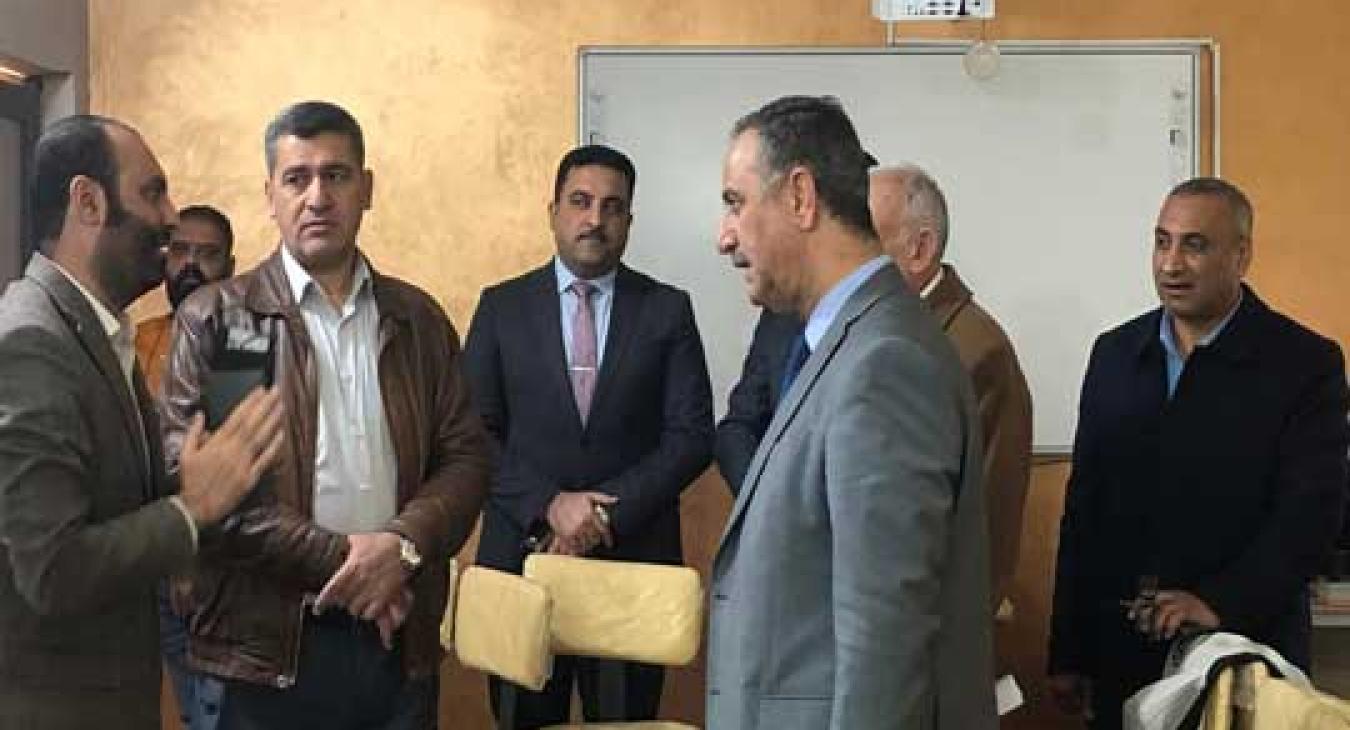 Visit by the Assistant President for Scientific Affairs